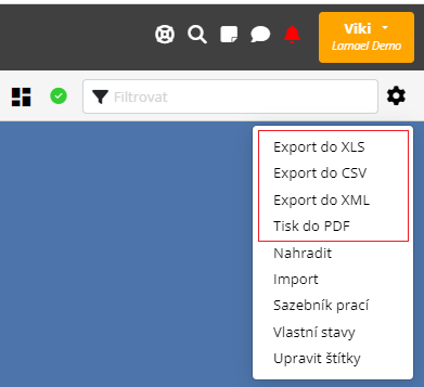 export dat Export dat z Lamaelu