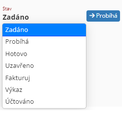 stavy Stavy úkolů v Lamaelu