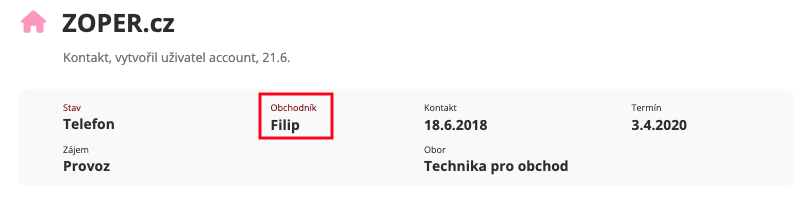 Barva kontaktu Barva kontaktu v Lamaelu