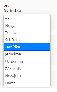 Stavy kontaktu Stavy kontaktu v Lamaelu