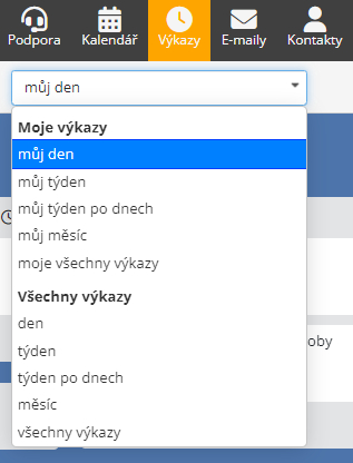 Pohledy na výkazy Pohledy na výkazy v Lamaelu